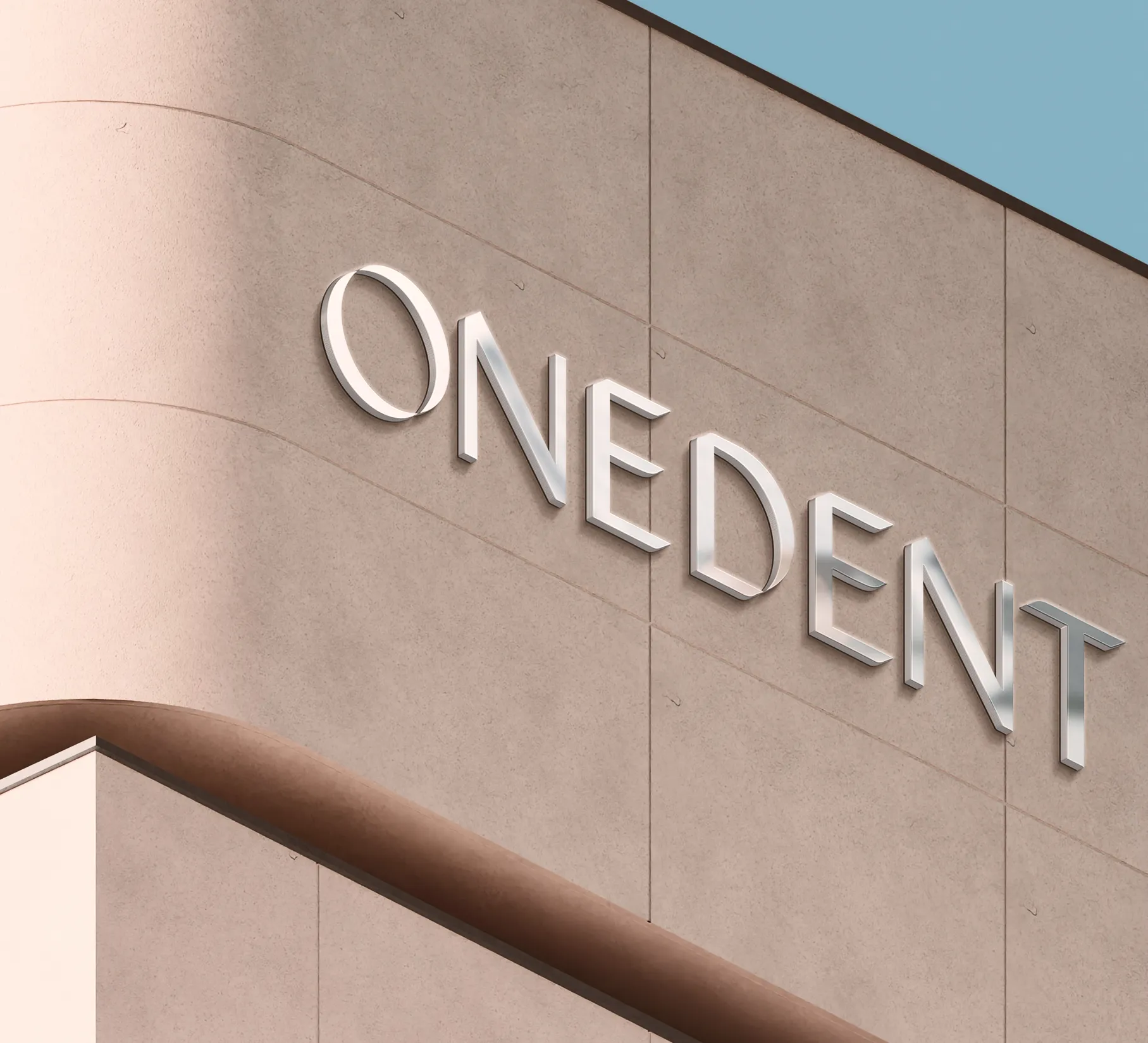 Вывеска стоматологической клиники Onedent