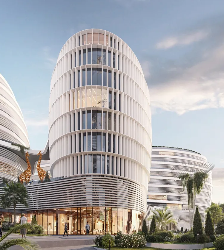 Фасад здания компании Интеллект