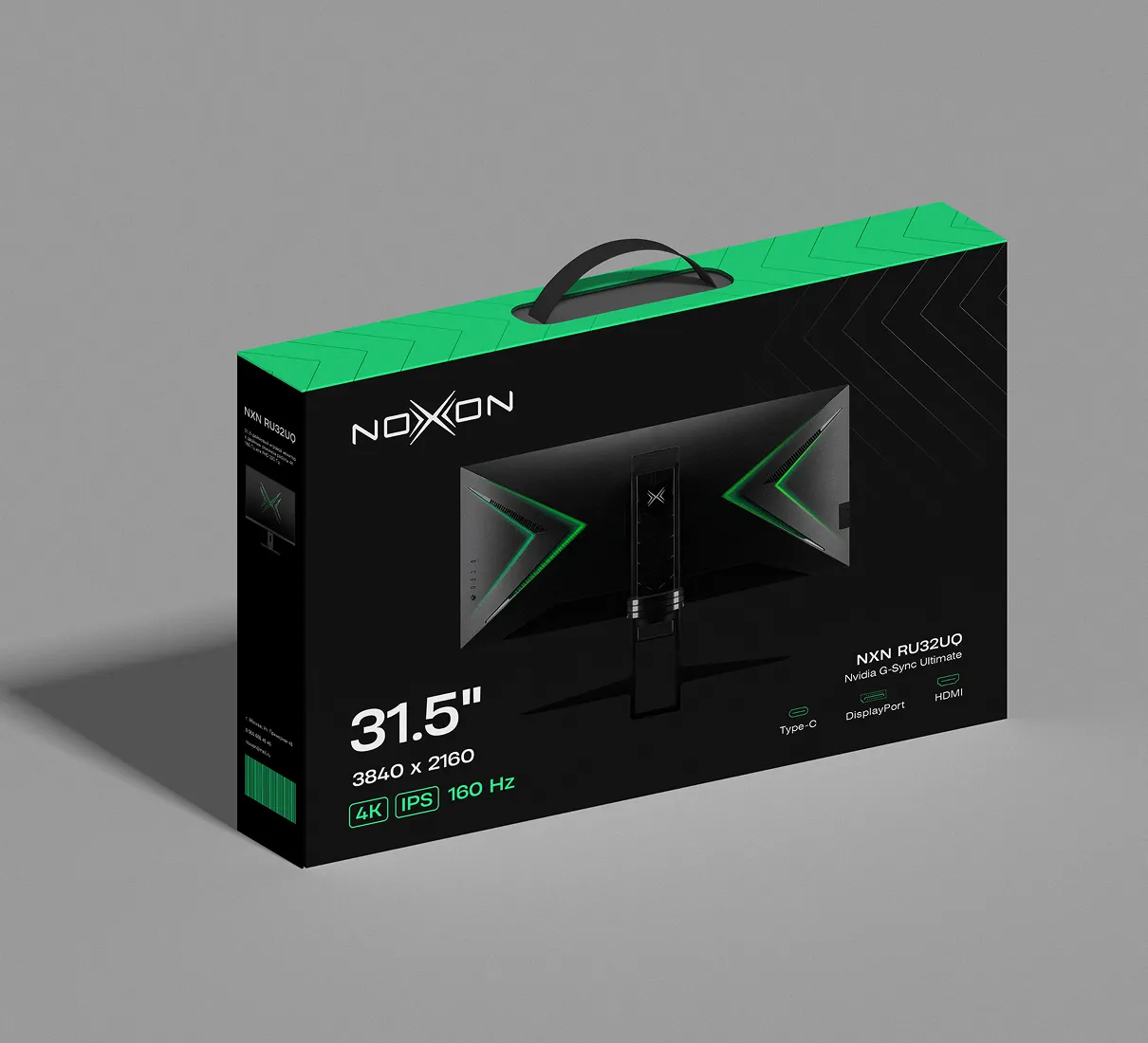 Фирменная коробка компании Noxxon