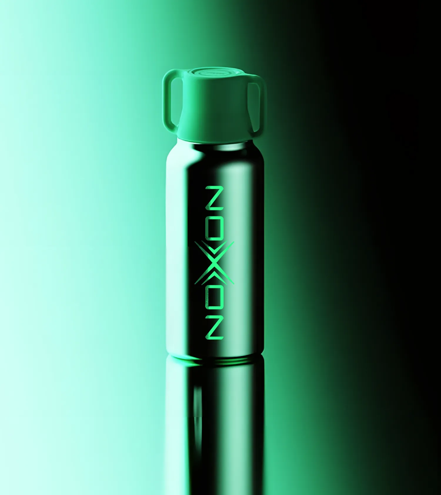 Фирменная бутылка компании Noxxon