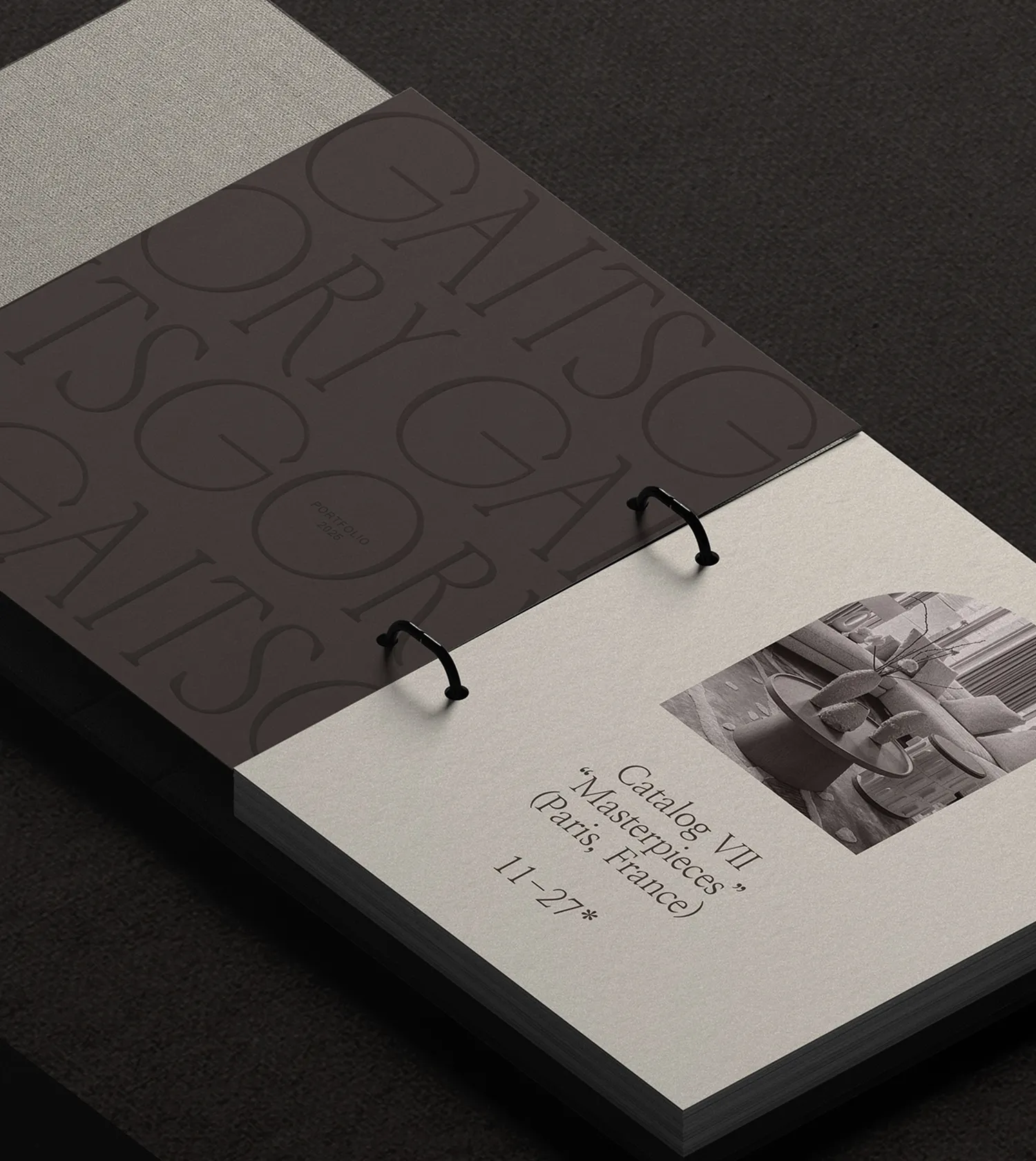 Разворот буклета  Gaitsgory