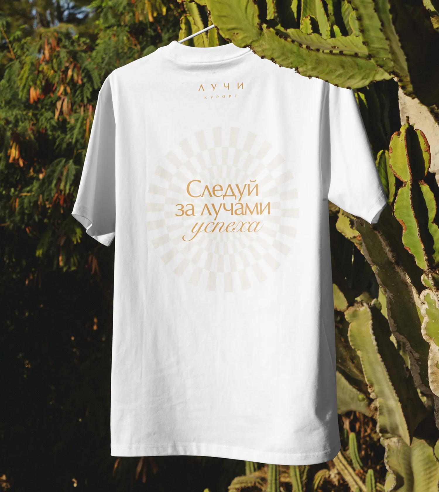 Фирменная футболка Лучи