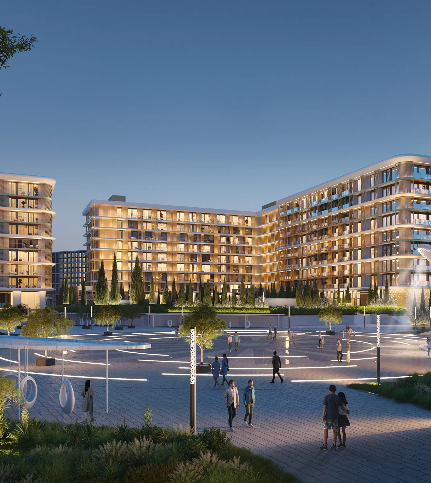 Здания курорта Лучи